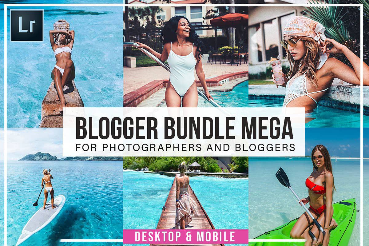 INS网红博客旅拍人像婚礼美食胶片Lightroom预设+Mobile App LR预设