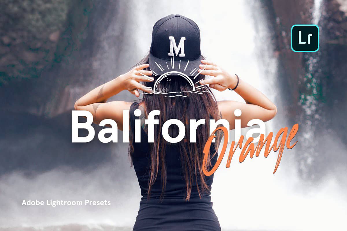 INS网红旅拍焦糖橙色调LR预设+APP预设 Balifornia Orange Presets