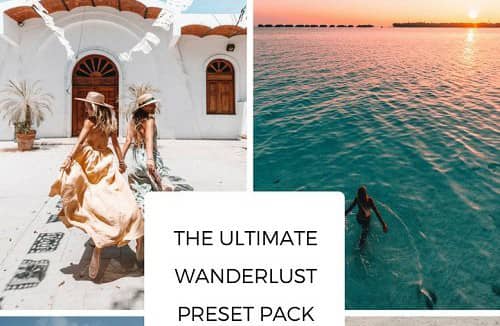 Salty Luxe海岛旅拍人像LR预设 PR PS FCPX 达芬奇 AE 无人机LUT预设