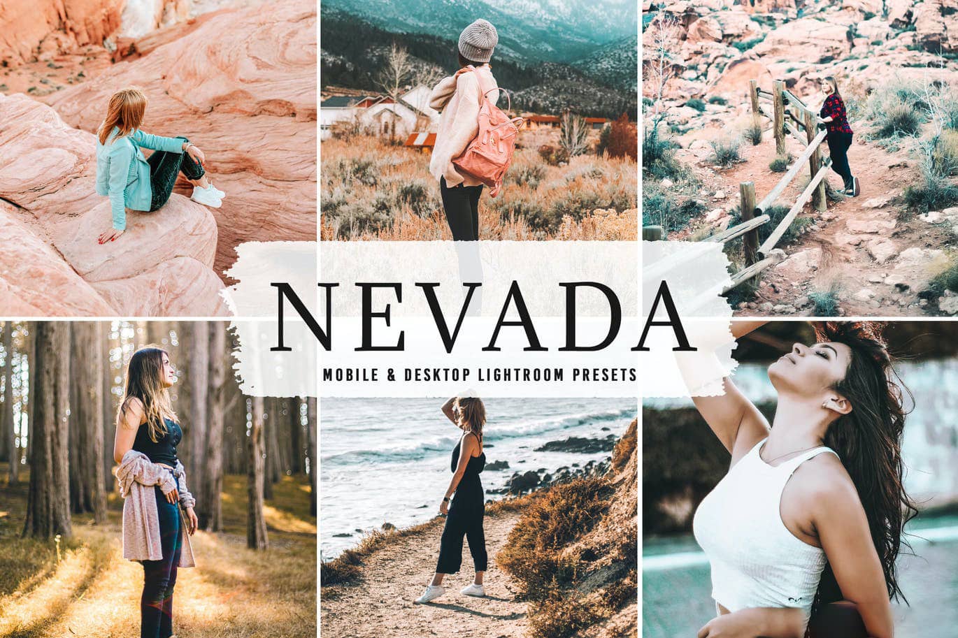 内华达州旅拍电影风光胶片后期调色Lightroom预设 Nevada Lightroom Presets