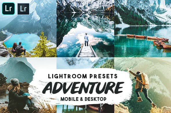 冒险旅行明亮胶片感LR预设 手机修图LR预设 Adventure Lightroom