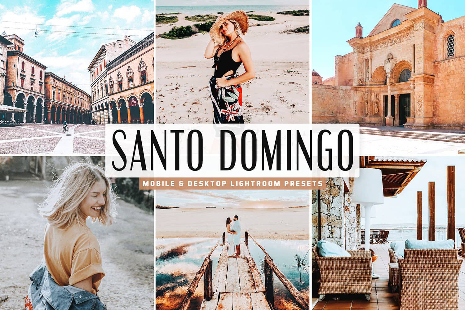 圣多明各旅拍明亮通透胶片LR预设 Santo Domingo Lightroom Presets