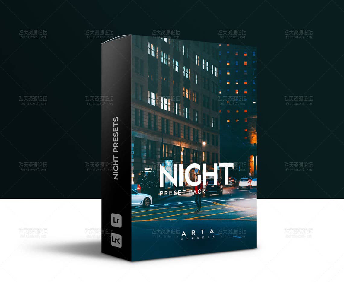 城市夜景街拍赛博朋克风光LR预设 手机APP预设 NIGHT Lightroom Presets