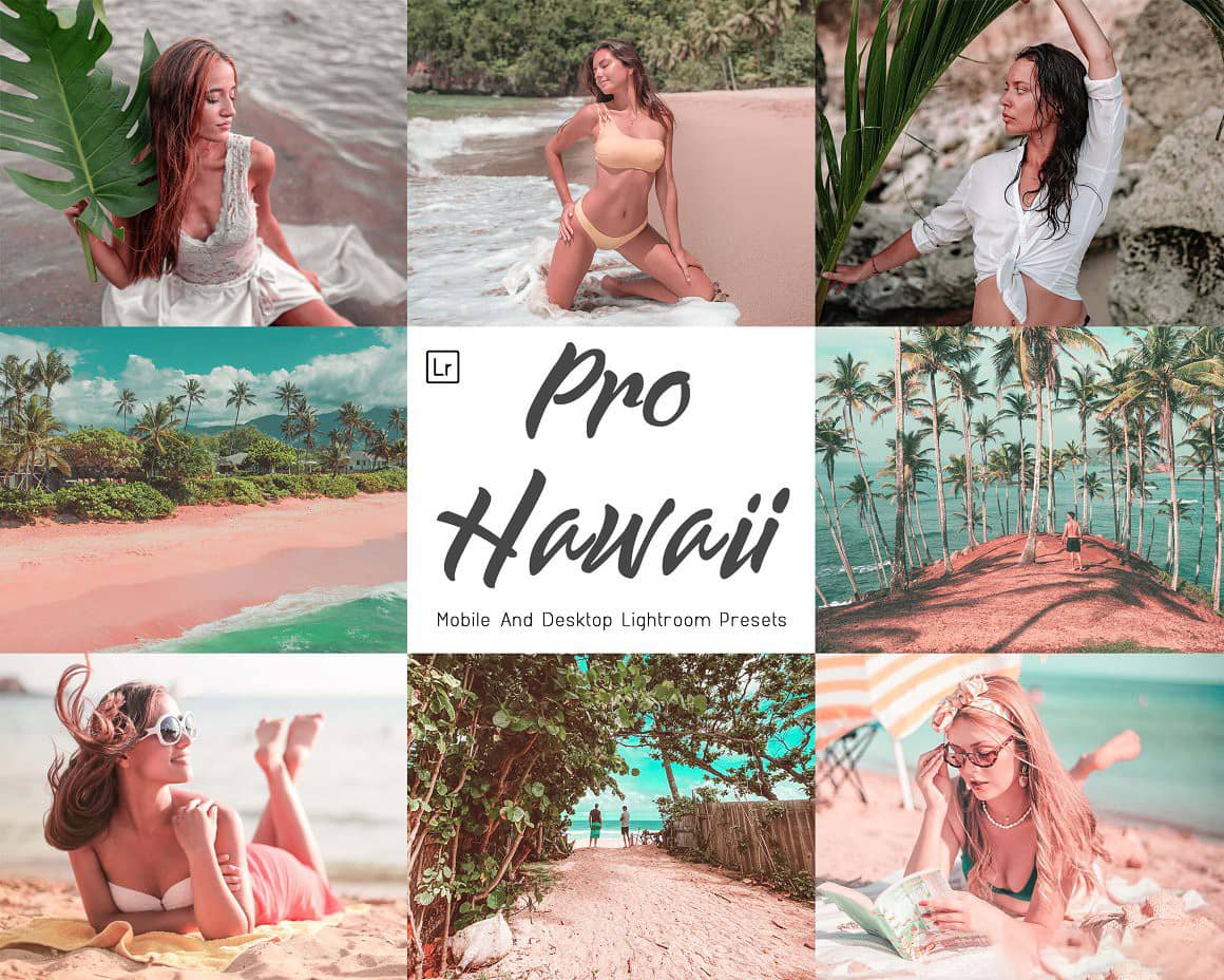 夏威夷旅拍写真Insta人像Lightroom预设与APP预设 Hawaii Mobile and Lightroom