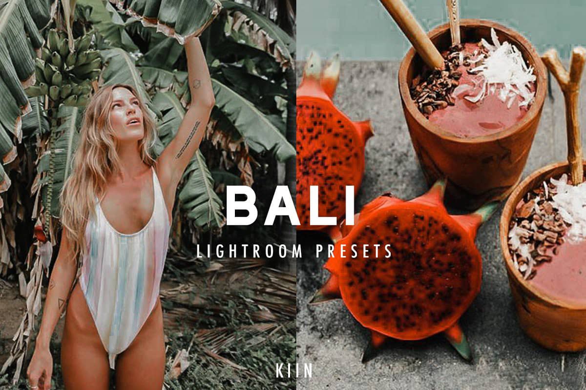 巴厘岛热带旅拍LR预设+手机lr预设  TROPICAL BALI LIGHTROOM PRESETS