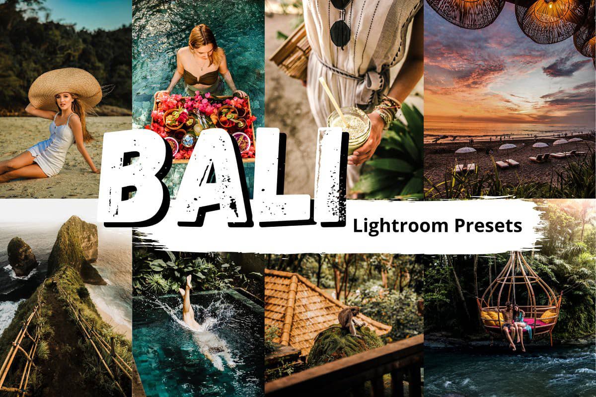巴黎旅拍人像LR预设+手机lr预设 Bali Lightroom Presets