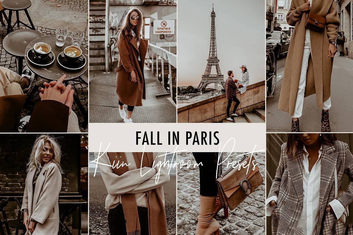 巴黎旅拍人像风景复古胶片Lightroom预设+手机版Lightroom APP滤镜