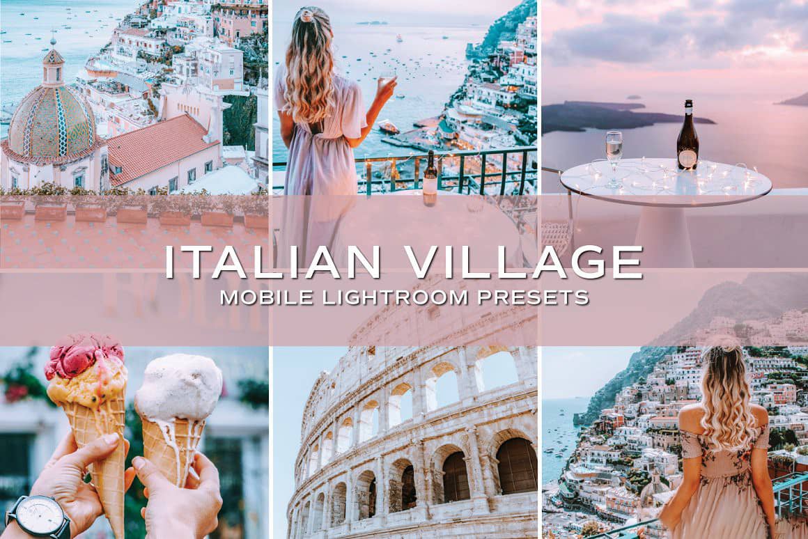 意大利夏季人文旅拍Lightroom预设 手机APP预设 Italy Lightroom Presets