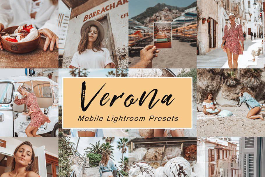 意大利旅拍城市旅行温暖胶片Lightroom预设+手机版app预设