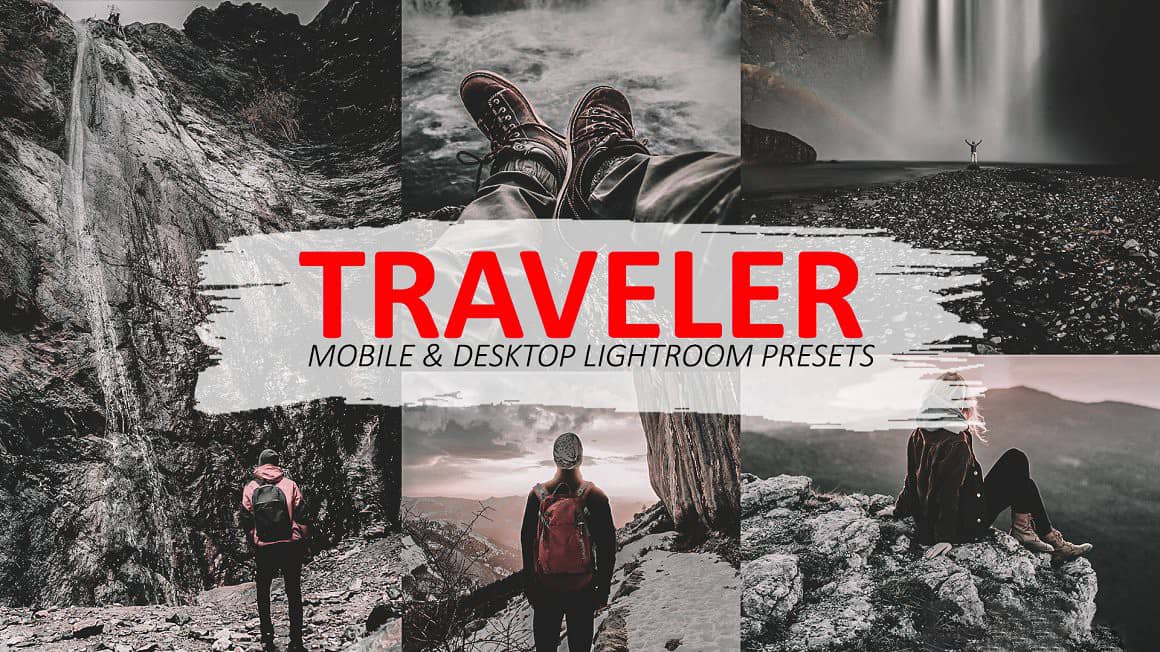 户外旅拍喜怒无常黑暗情绪LR预设 手机APP滤镜Traveler Lightroom Presets