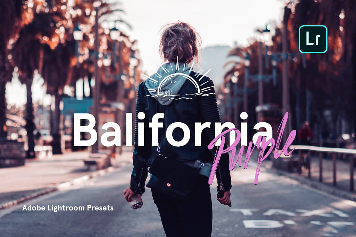摄影师Pierre Borodin深秋旅拍Lightroom预设 Balifornia Presets – Purple