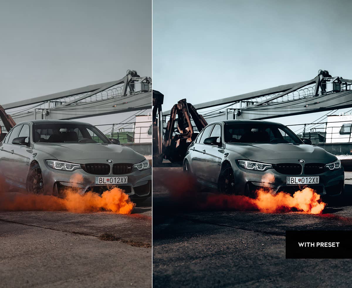 摄影师必备旅拍黑暗蓝调情绪风光LR预设与APP预设 ARTA Presets Blue Shadow