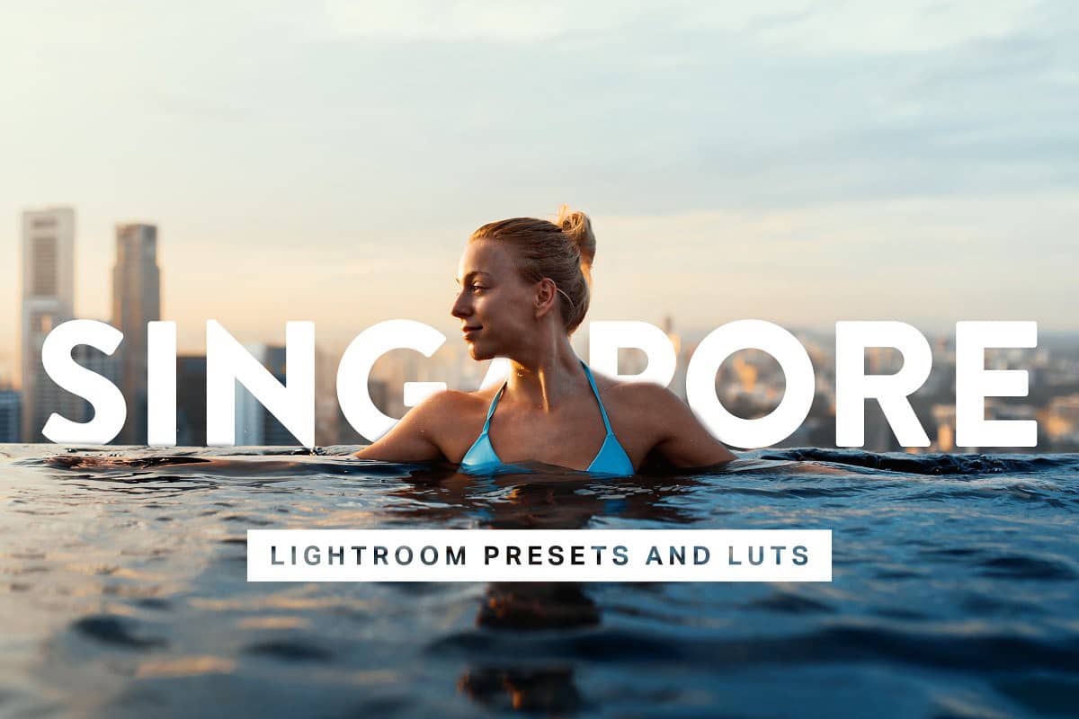 新加坡城市旅拍胶片LR预设+LUT预设 Singapore Lightroom Presets LUT