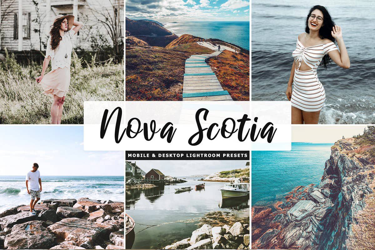 新斯科舍旅拍人像LR预设+APP预设 Nova Scotia Lightroom Presets