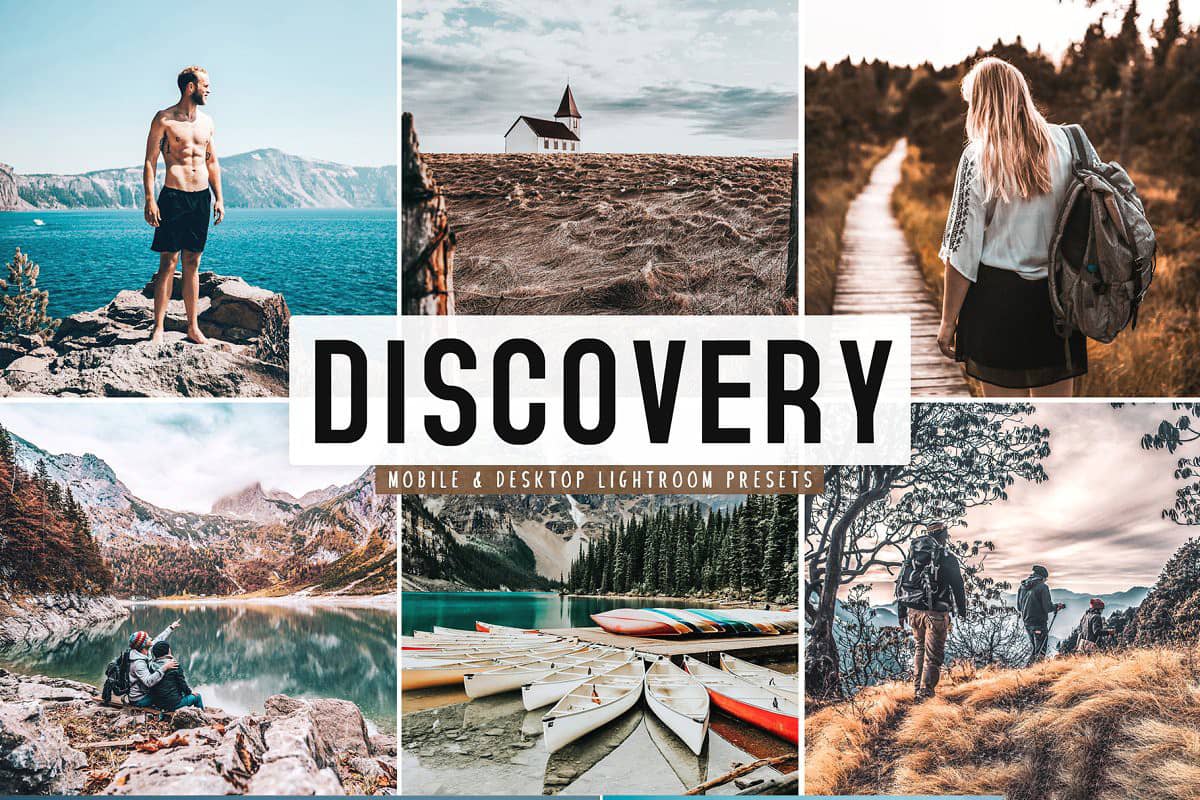 旅拍唯美电影色调LR预设+手机LR预设 Discovery Lightroom Presets