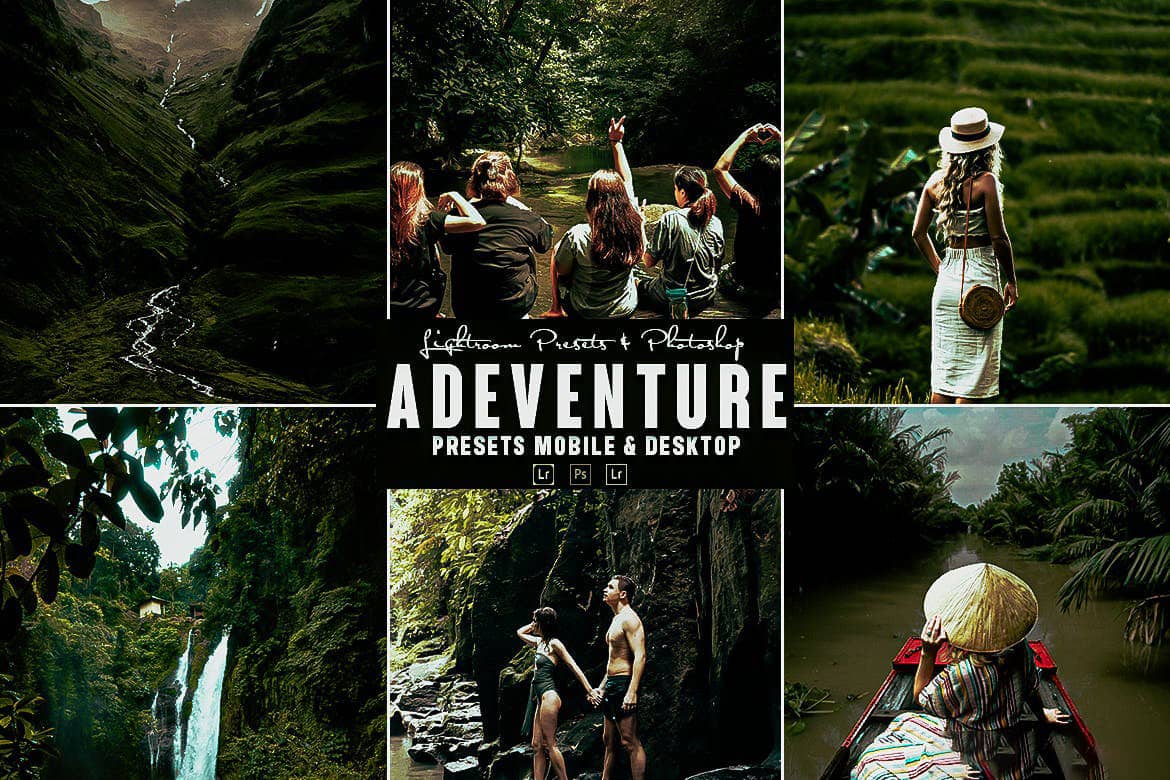 旅拍情绪森系人文风光后期调色Lightroom预设 Adeventure Lightrom Presets