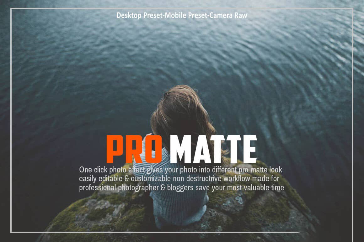 旅拍磨砂哑光胶片Lightroom预设+手机版lr预设 Matte Collection