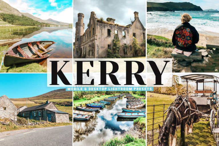 旅拍风光人文Lightroom预设 手机APP调色滤镜 Kerry Lightroom Presets