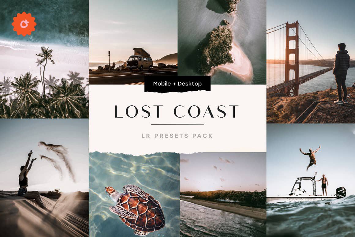 旅拍风光褪色电影胶片LR预设 APP预设 Faded Lightroom Presets Bundle