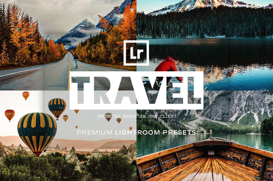 旅行摄影师旅拍风光LR预设 移动APP滤镜 Travel Lightroom Presets