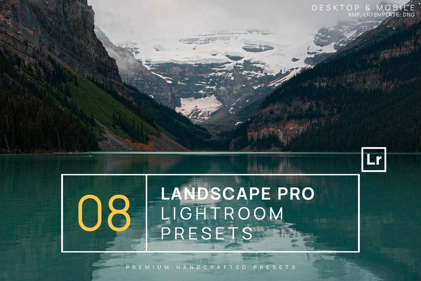 旅行风光电影胶片Lightroom预设与移动LR预设 Landscape Pro Lightroom Presets