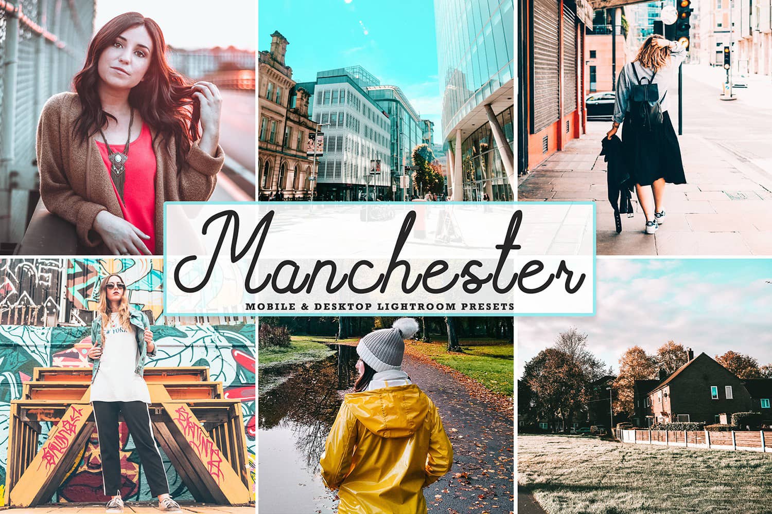 曼彻斯特旅拍Lightroom预设 移动APP预设 Manchester Lightroom Presets