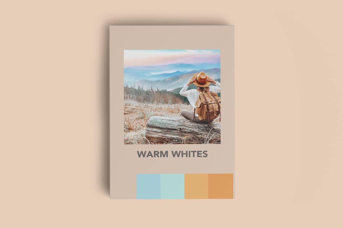 温暖电影胶片色调旅拍风光人像Lightroom预设 ins手机版APP照片滤镜