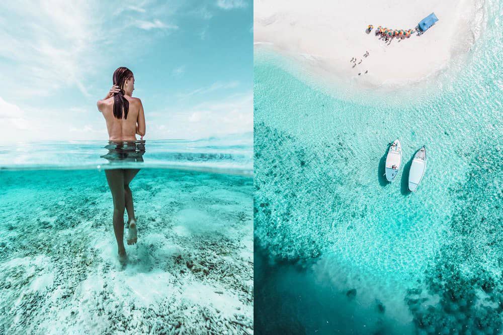 热带蓝调旅行人像Lightroom预设+手机版lr预设 Tropical Blues Pack