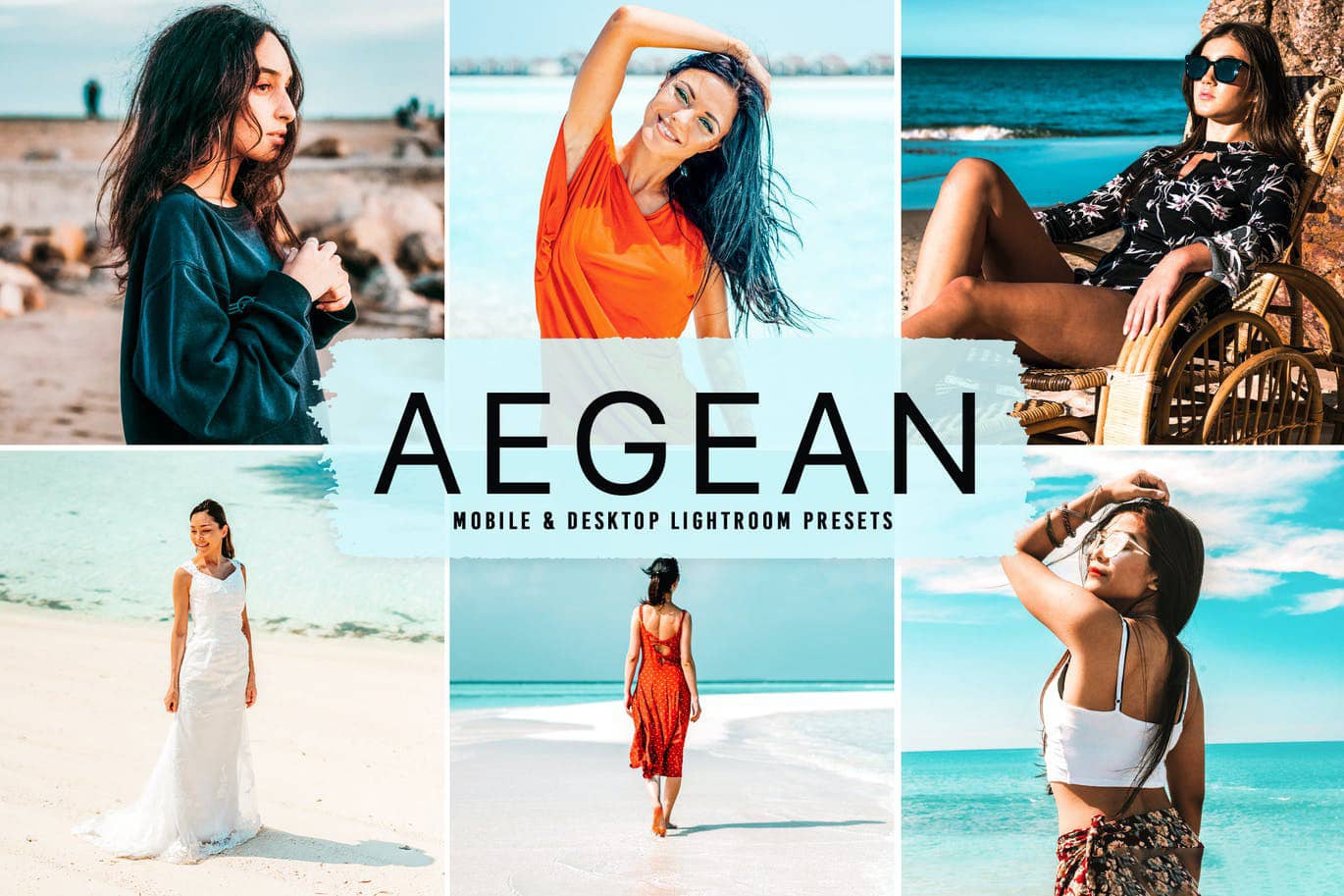 爱琴海旅拍电影人像后期调色Lightroom预设 Aegean Lightroom Presets