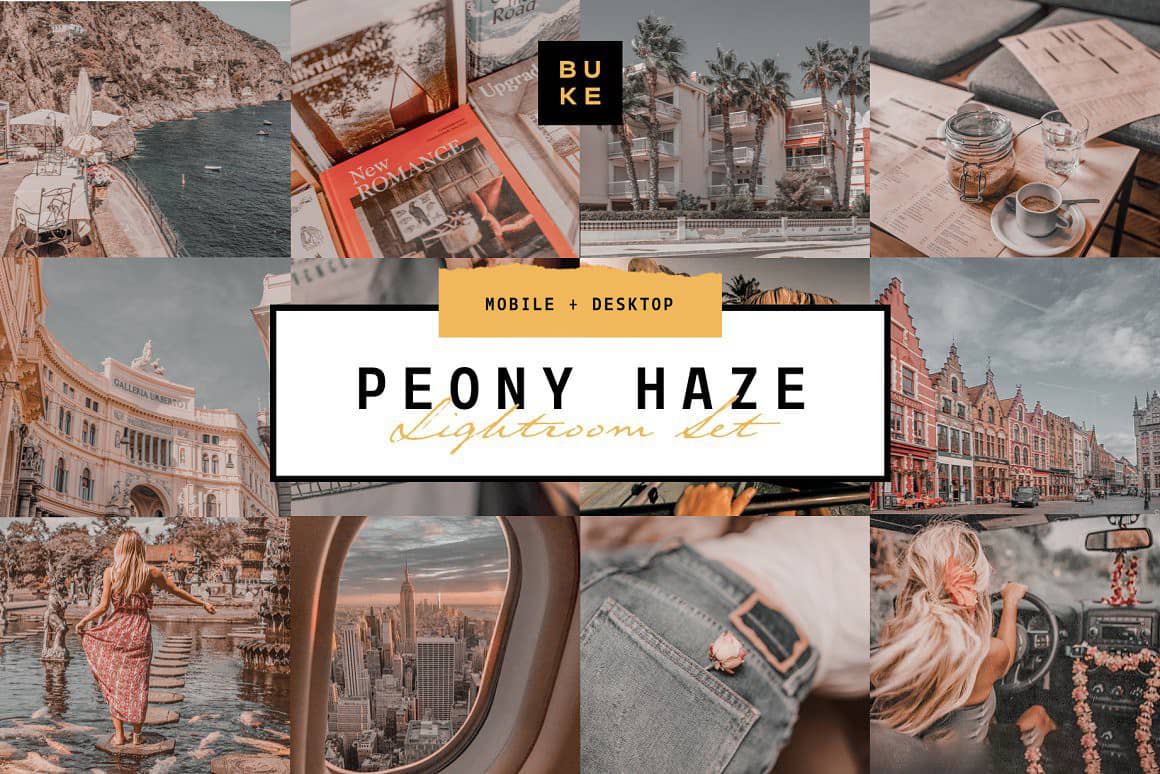 电影冷褪色柔和风格Lightroom预设 PeonyLightroom Presets