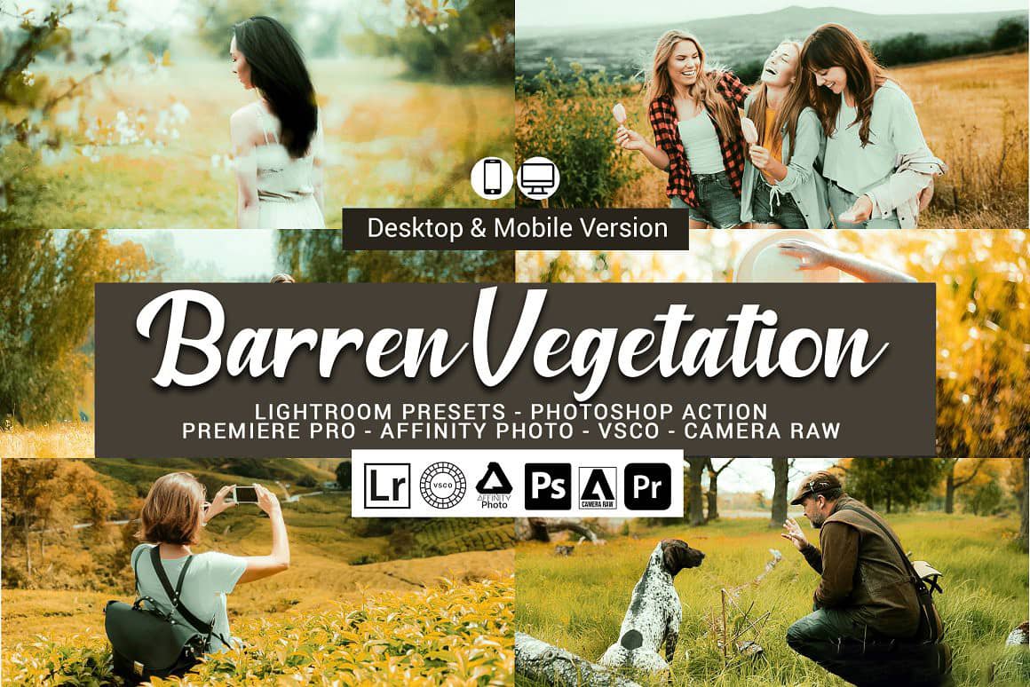 秋季旅拍人像怀旧风格Lightroom预设 移动APP滤镜 Vlog视频调色LUT预设