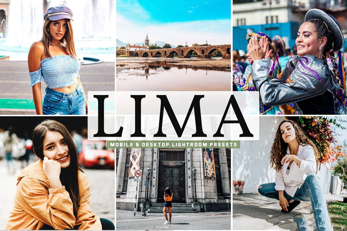 秘鲁利马旅拍人文风光Lightroom预设 移动APP预设 Lima Lightroom Presets