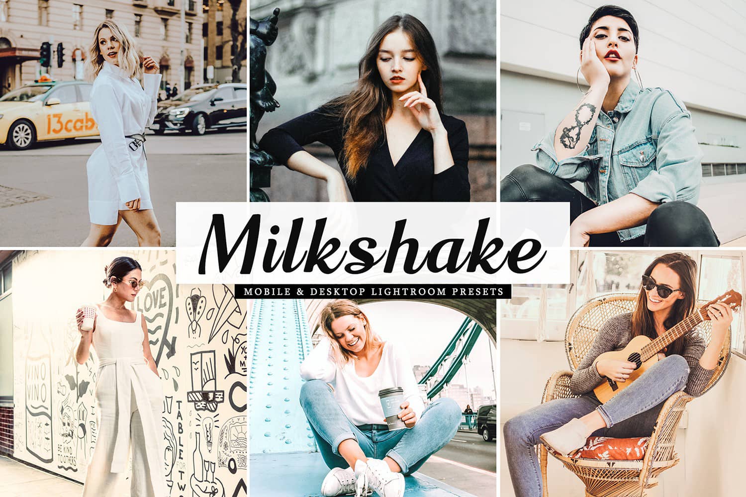 穆迪哑光色调旅拍人像LR预设 APP预设 Milkshake Lightroom Presets