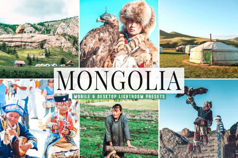蒙古旅拍风光人文Lightroom预设 手机APP照片滤镜 Mongolia Lightroom Presets