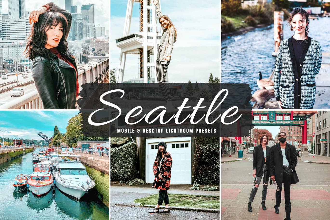西雅图旅拍人文风光人像Lightroom预设与移动LR预设及PS动作