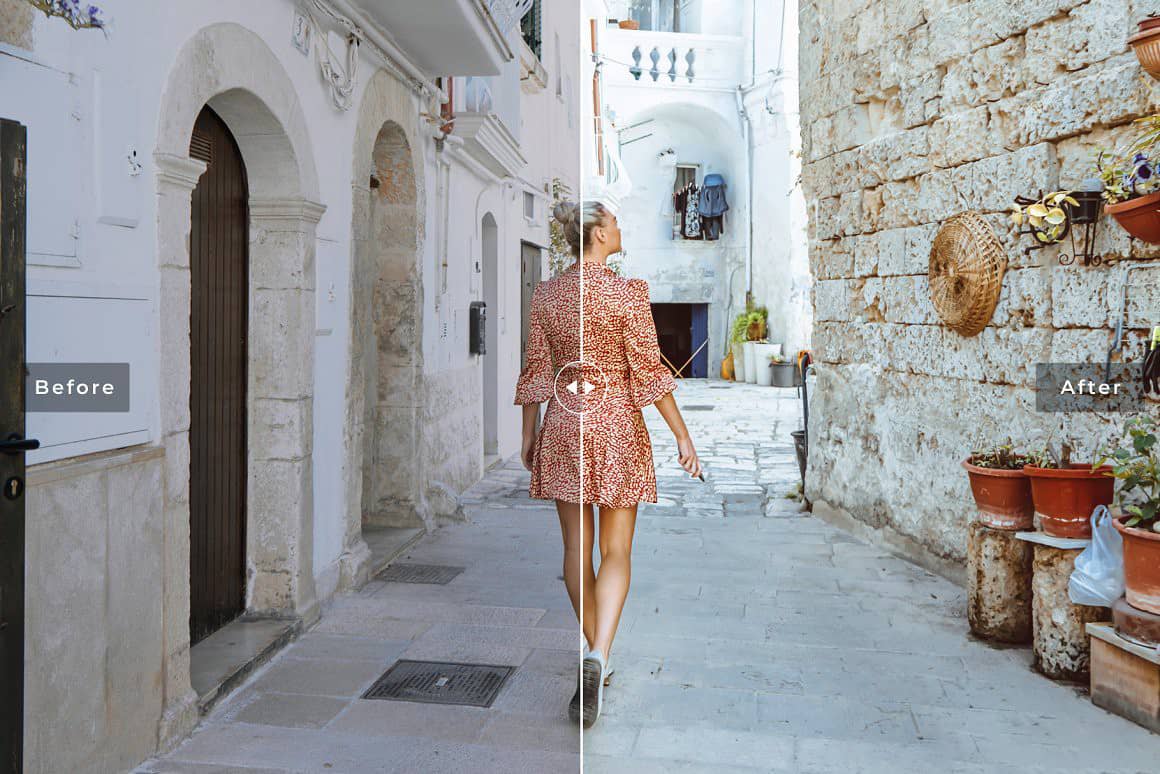 费拉拉城市街道旅拍人文LR预设 手机APP照片滤镜 Ferrara Lightroom Presets