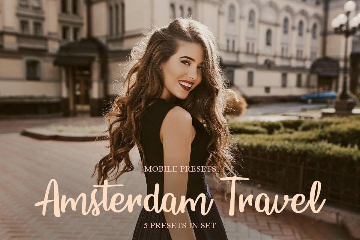 阿姆斯特丹旅行城市街拍复古胶片Lightroom预设+Mobile APP预设
