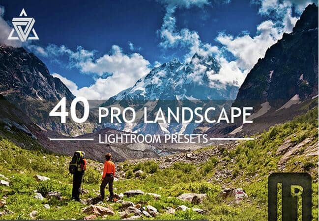 0专业风景景观Lightroom预设 40 Pro Landscape Lightroom Presets