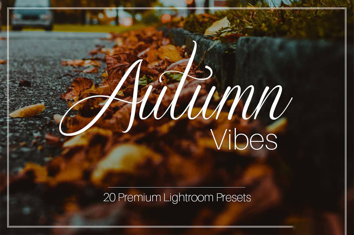 0组秋天照片增强Lightroom预设 Autumn Vibes – Lightroom Presets