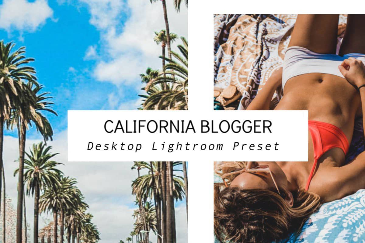 Instagram博主加利福尼亚州旅拍人像lr预设 CALIFORNIA Lightroom
