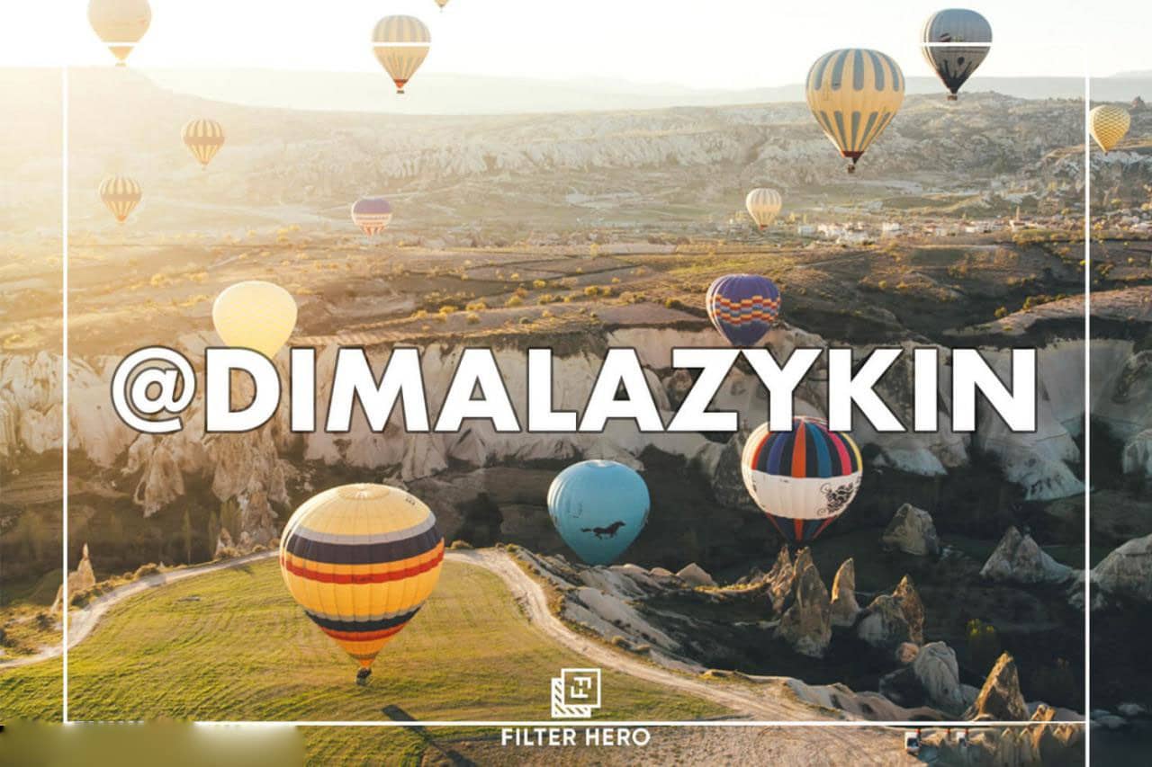 INS网红旅拍摄影师(@dimalazykin)Lightroom预设 20 LightRoom presets