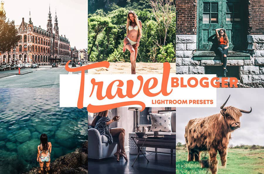 INS网红旅行摄影博客Lightroom预设 Travel Blogger Instagram LR presets