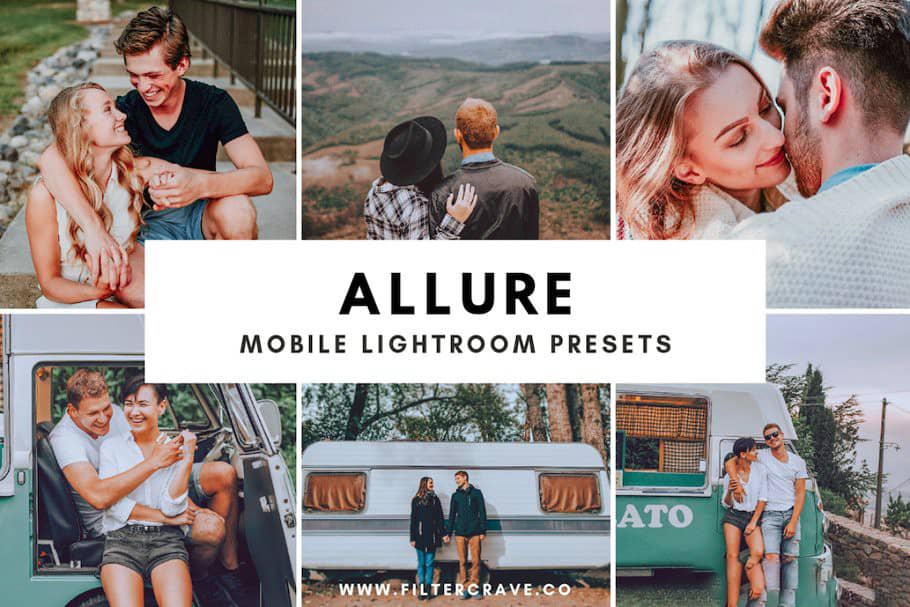 INS风温暖旅拍人像风景Lightroom预设Allure Lightroom Presets