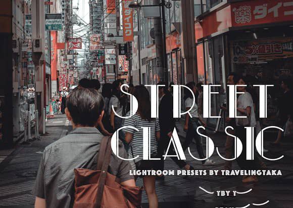 典城市街道摄影Lightroom预设 lightroom  Street Classic Lightroom