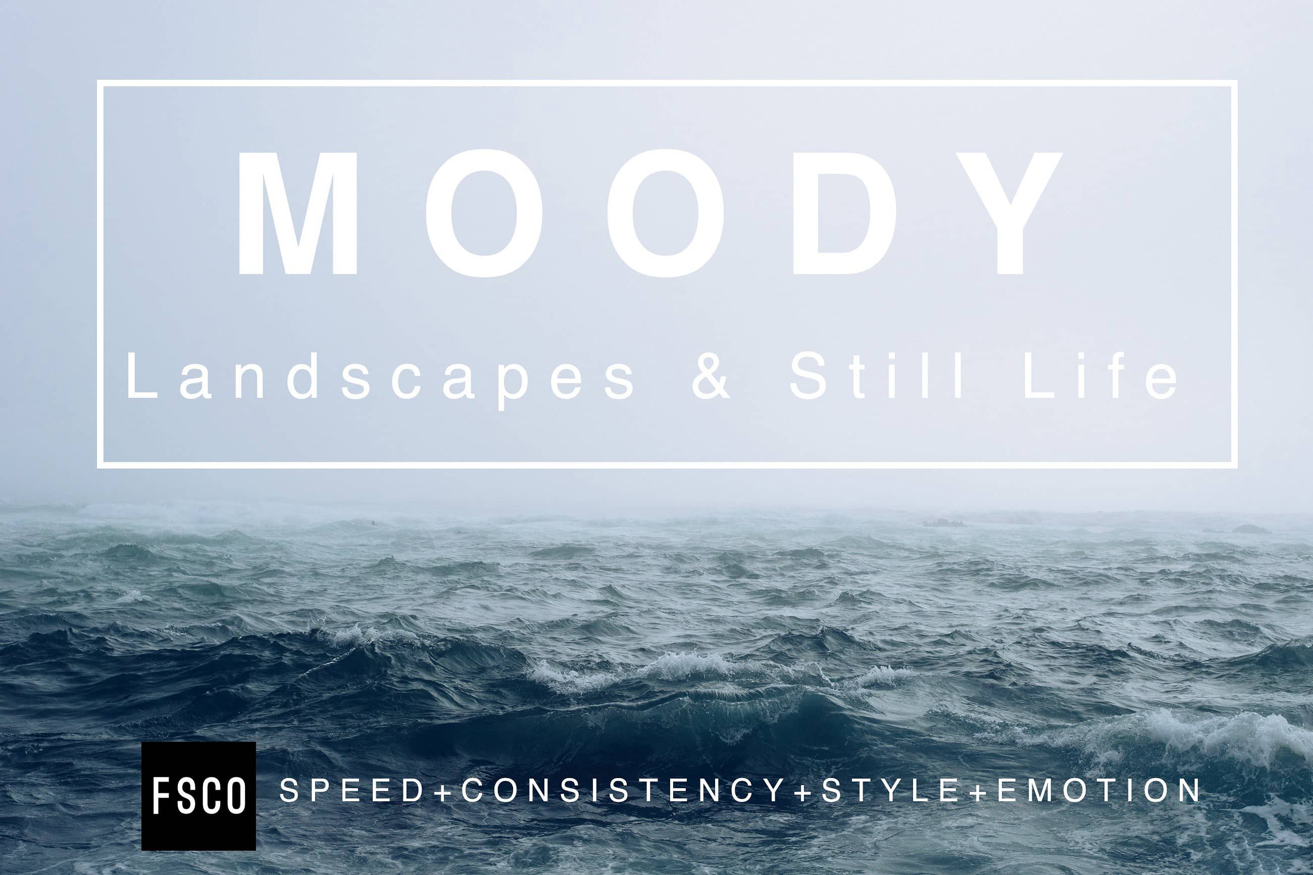 和温暖褪色的风景与静物Lightroom预设