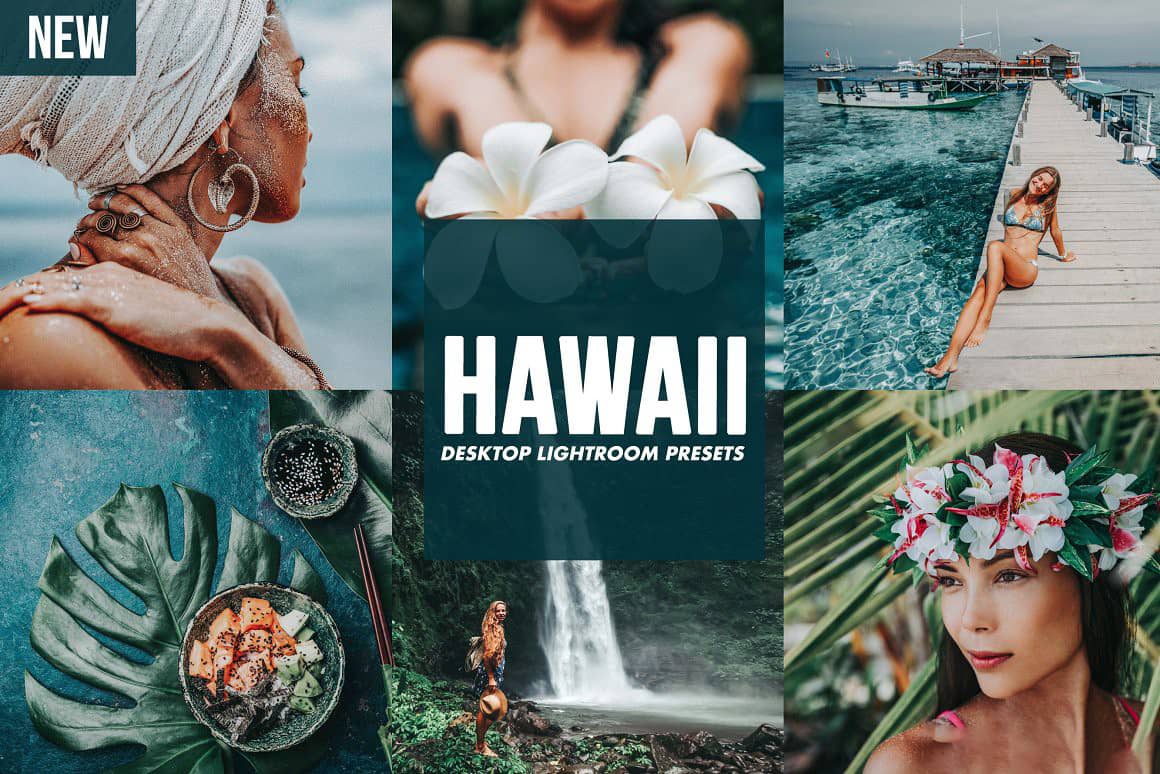 夏威夷时尚人像旅拍写真Lightroom预设 Lightroom Presets HAWAII