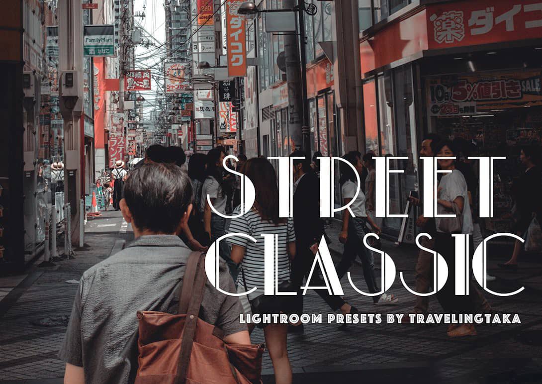 拍旅行经典Lightroom预设 Street Classic Lightroom Presets