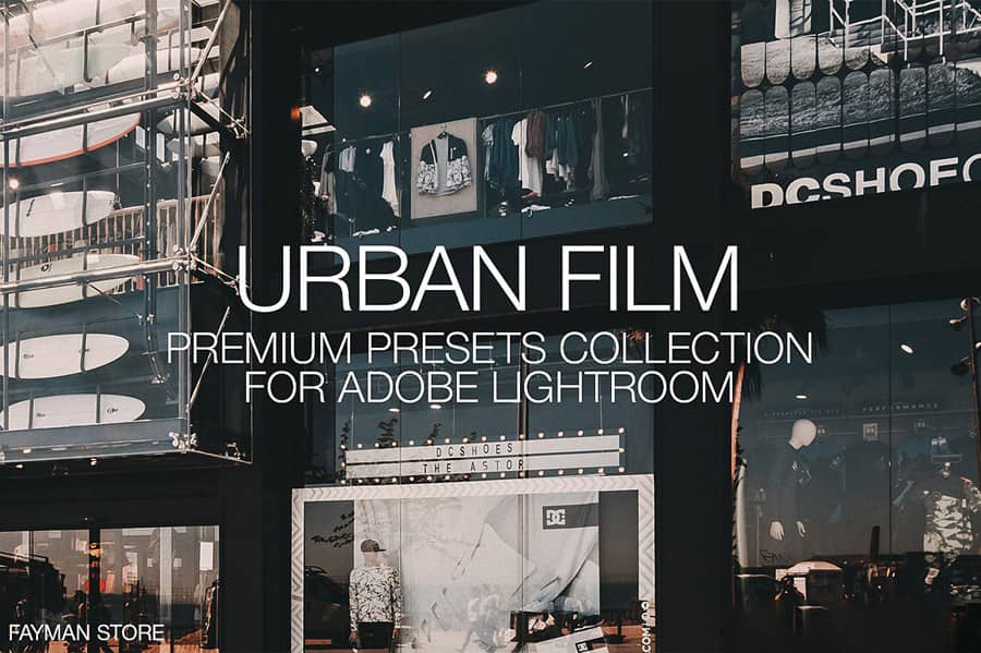 摄影师Morris Fayman 城市旅行人文LR预设 URBAN FILM Lightroom presets