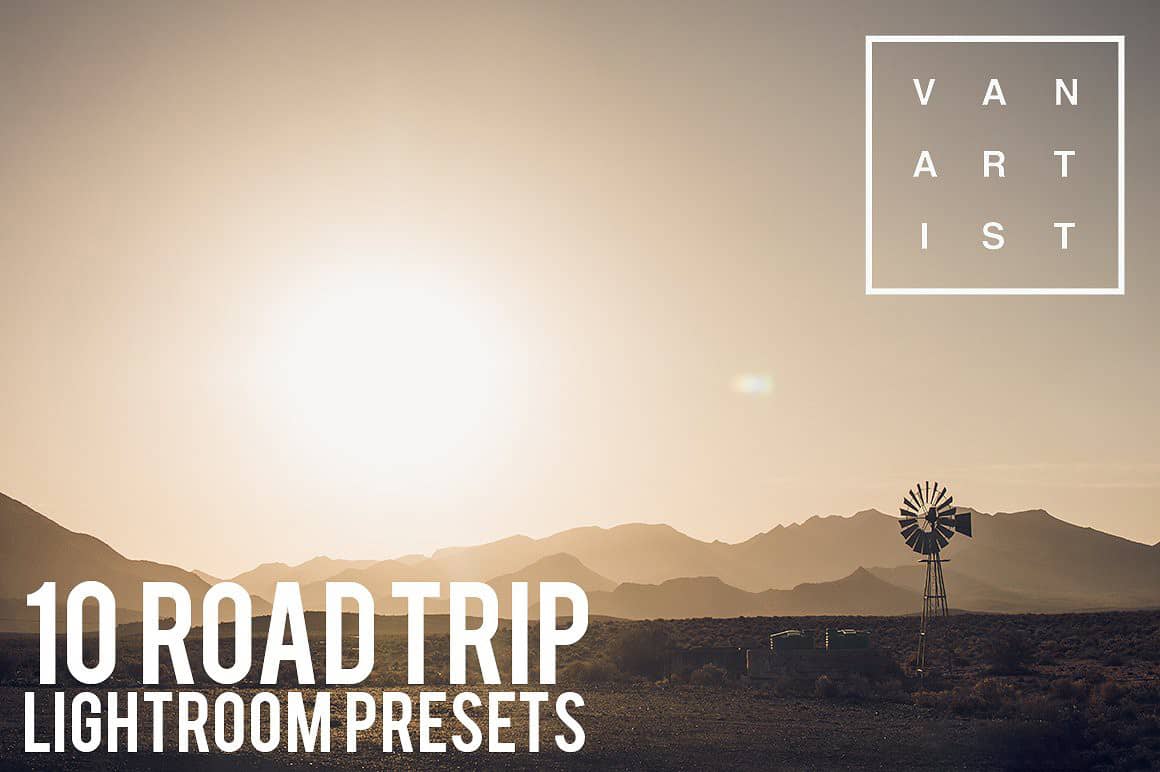 摄景观旅行风景Lightroom预设 10 Roadtrip Lightroom Presets