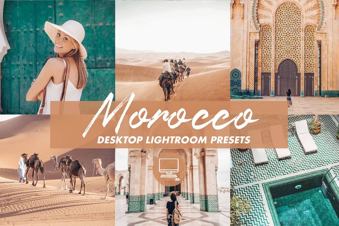 摩洛哥沙漠旅拍人文胶片Lightroom预设 Lightroom Presets MOROCCO